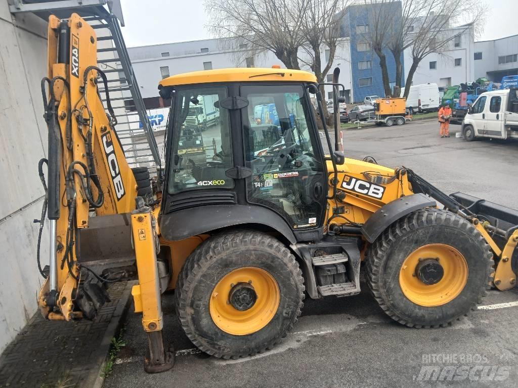 JCB 4cxAEC joystick Kotrórakodók