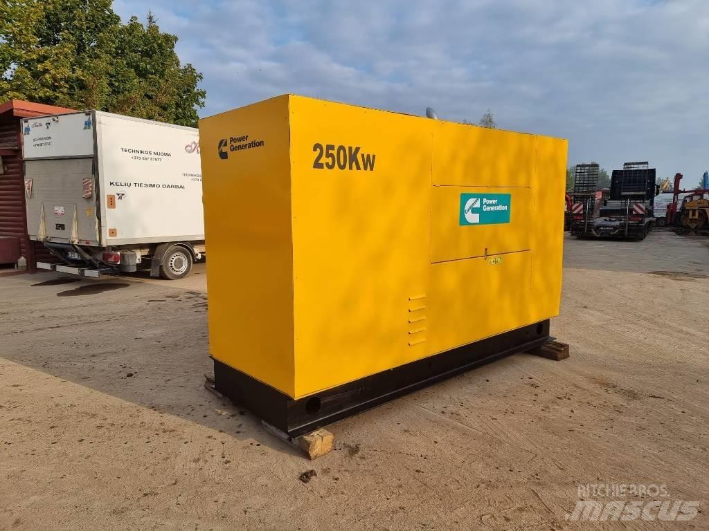 Cummins 250 KW Dízel áramfejlesztők