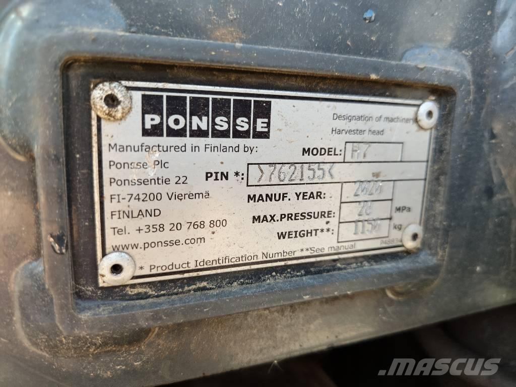 Ponsse Ergo AF H7 Betakarítók
