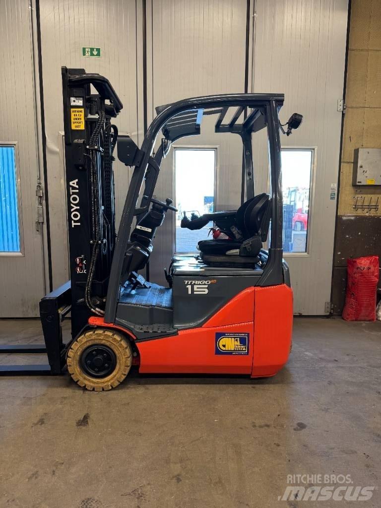 Toyota truck 8FBE15T Elektromos targoncák