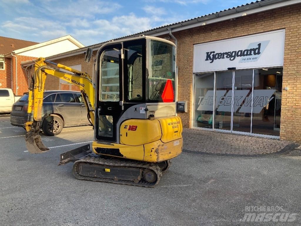 New Holland E 18 C Mini kotrók < 7t