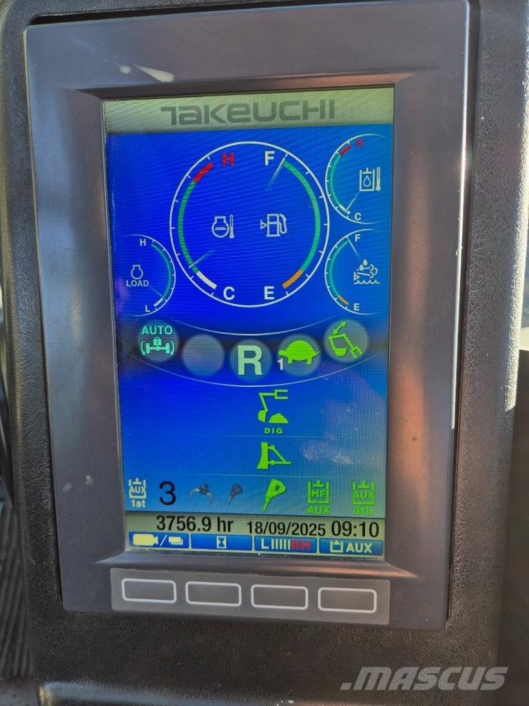 Takeuchi TB 295 W Gumikerekes kotrók