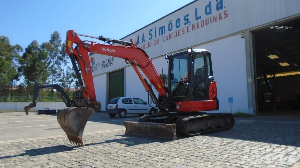 Kubota U 48-4 Mini kotrók < 7t