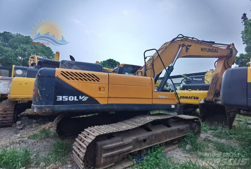Hyundai R350LVS Lánctalpas kotrók