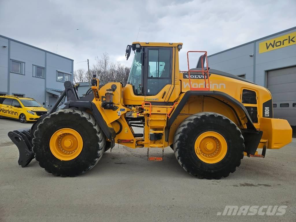 Volvo L 180 H Gumikerekes homlokrakodók