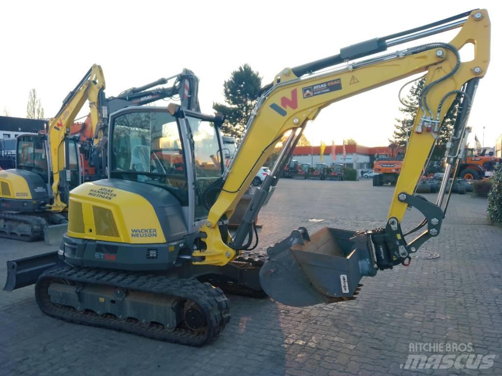 Wacker Neuson ET 58 Mini kotrók < 7t