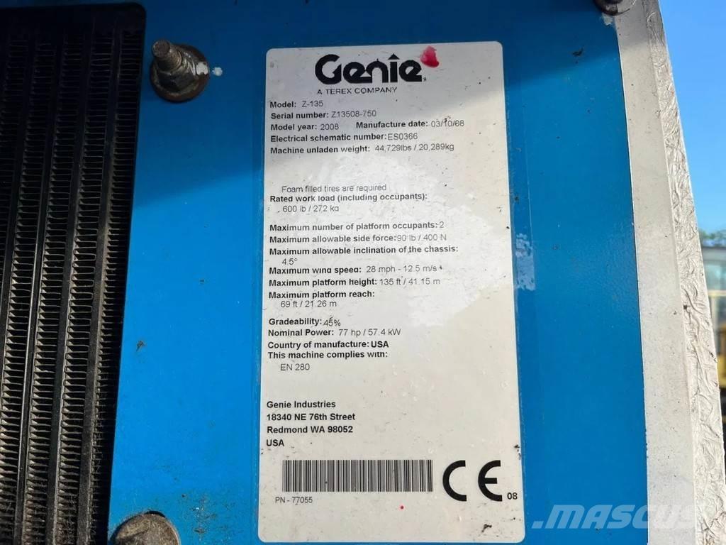 Genie Z-135 Karos emelők