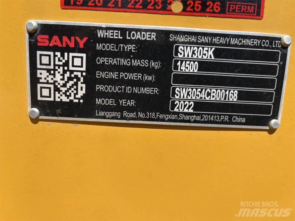 Sany SW 305 K Gumikerekes homlokrakodók