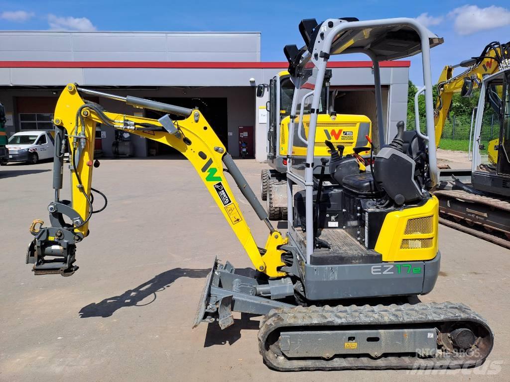 Wacker Neuson EZ17e Lánctalpas kotrók