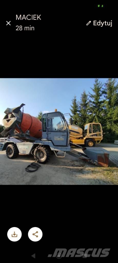 Ausa 3,5 kubika Beton terítőgépek