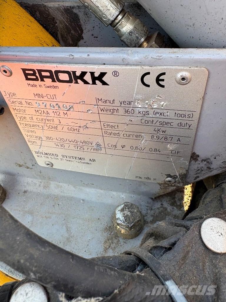 Brokk Brokk 40 robot Építőipar - Egyebek