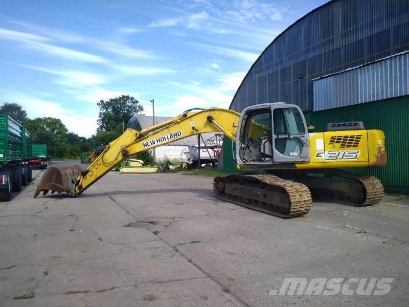 New Holland E 215 Lánctalpas kotrók