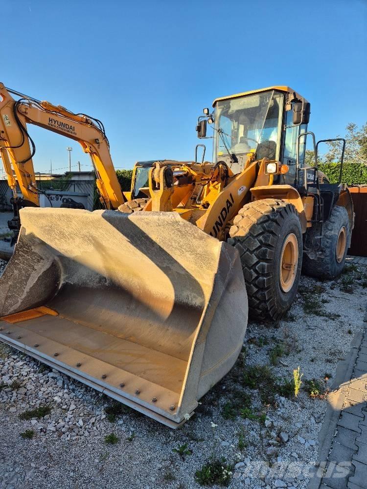 Hyundai HL 760-7 A Gumikerekes homlokrakodók