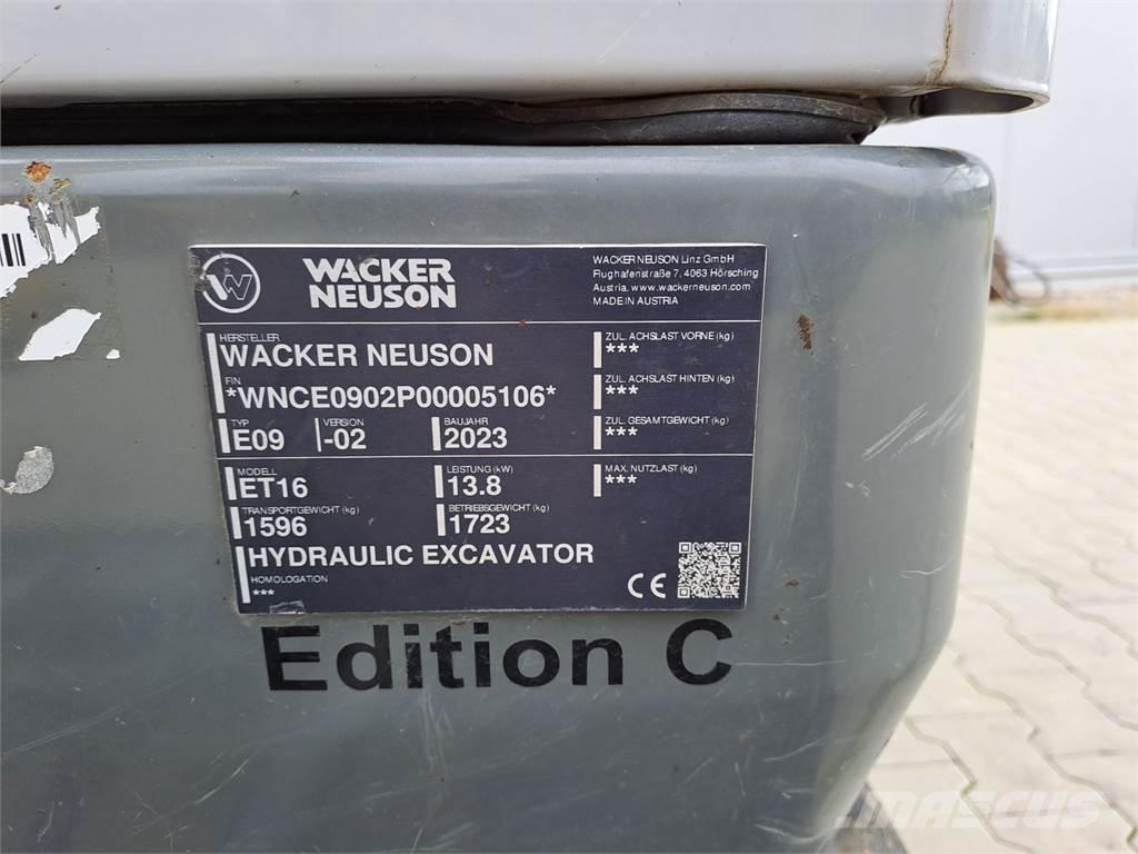 Wacker Neuson ET16 Lánctalpas kotrók