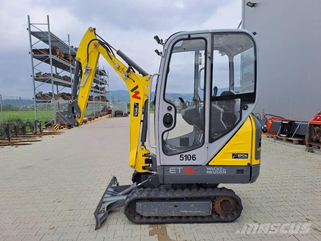 Wacker Neuson ET16 Lánctalpas kotrók