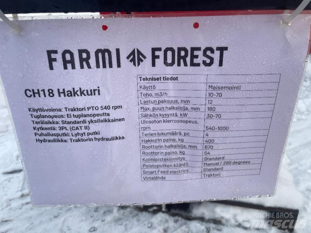 Farmi Forest CH18 Fa aprítók