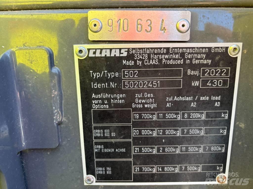 CLAAS Jaguar 950 4WD Önjáró szecskázók