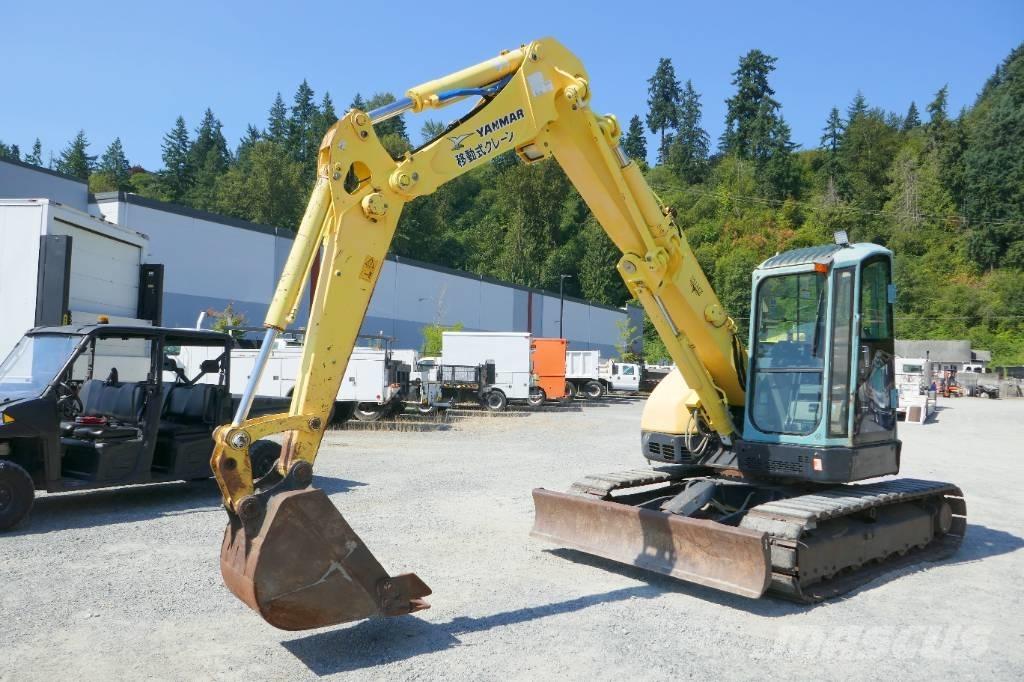 Yanmar B 7-5 A Lánctalpas kotrók