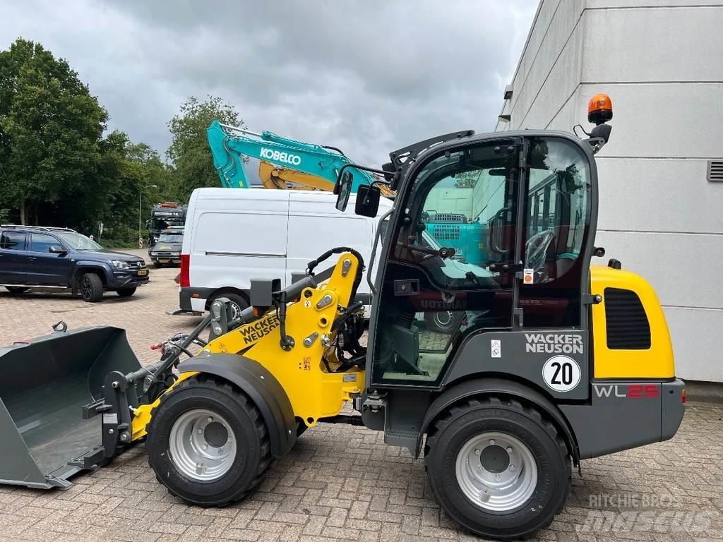 Wacker Neuson WL25 Gumikerekes homlokrakodók