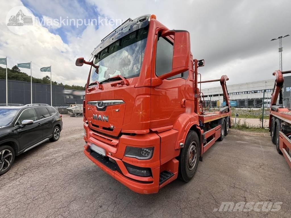 MAN TGS 26.360 Hidraulikus konténerszállító