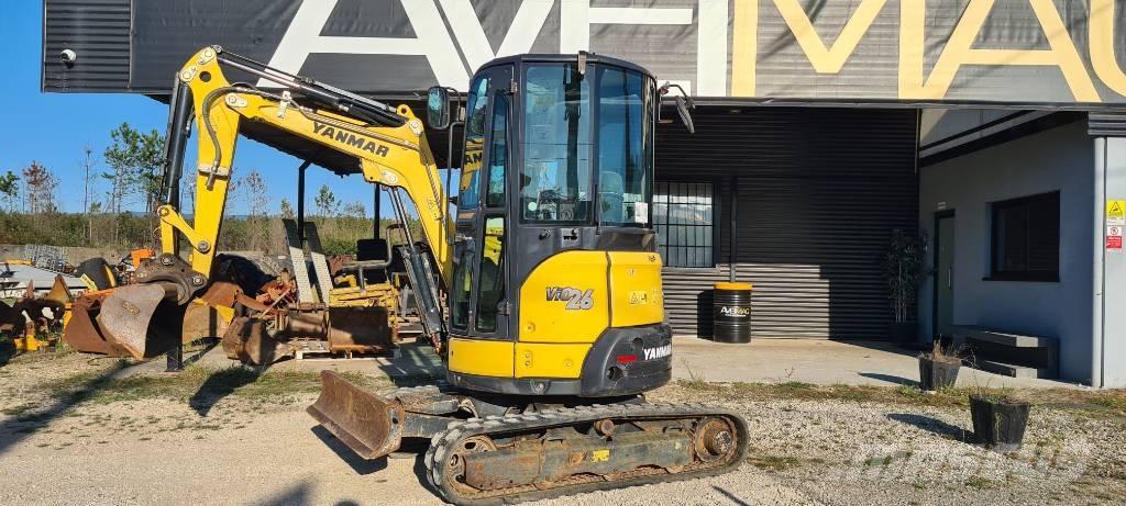 Yanmar Vio 26-6 Mini kotrók < 7t