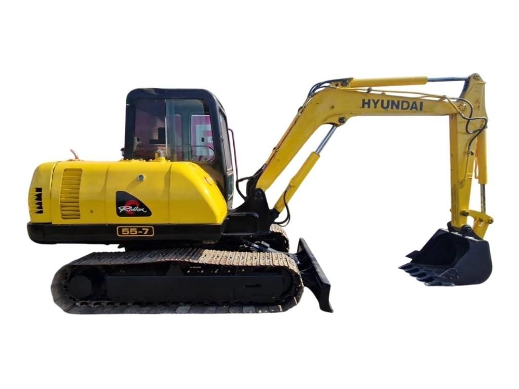 Hyundai R 155-7 Mini kotrók < 7t