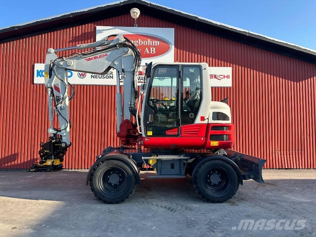 Takeuchi TB 395 W Gumikerekes kotrók