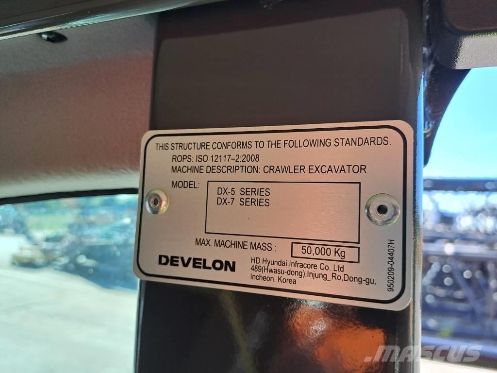 Develon DX300LC-7M Lánctalpas kotrók