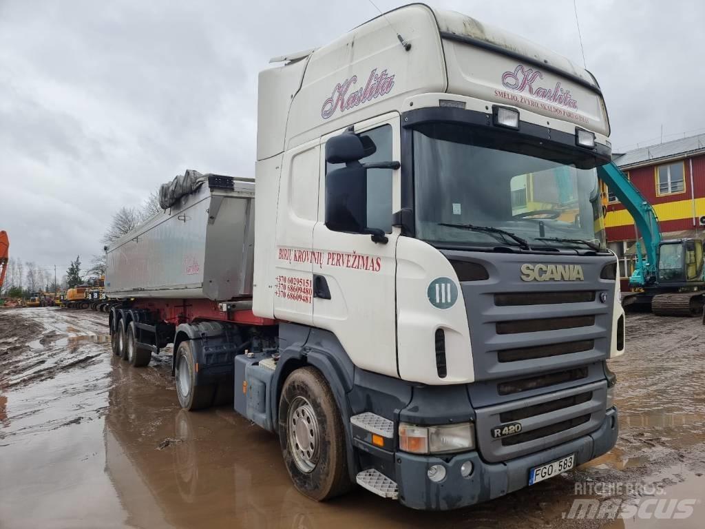 Scania R 420 Nyergesvontatók