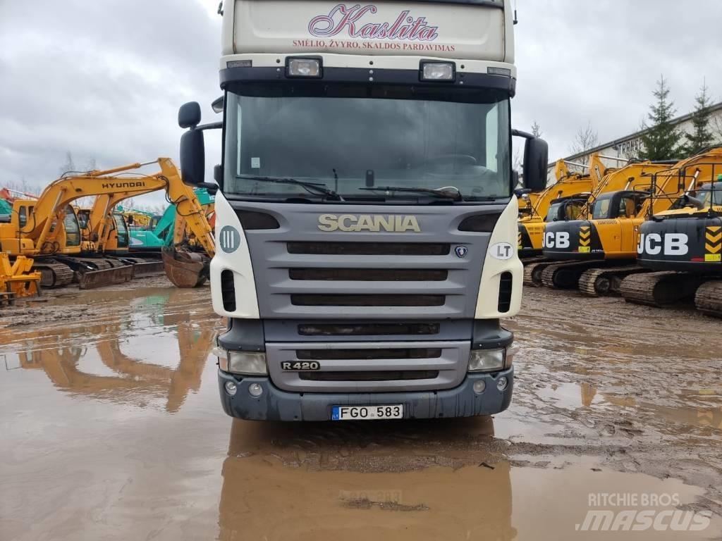 Scania R 420 Nyergesvontatók