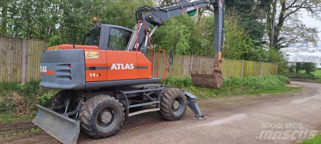 Atlas 140 W Gumikerekes kotrók