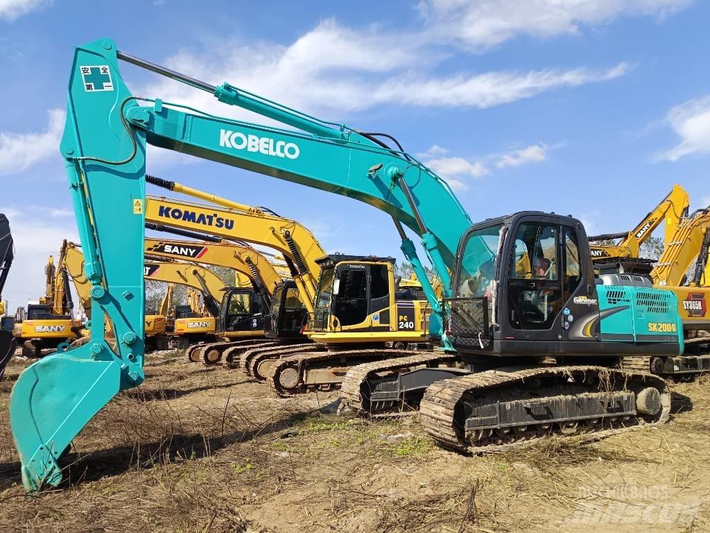 Kobelco SK200D Lánctalpas kotrók