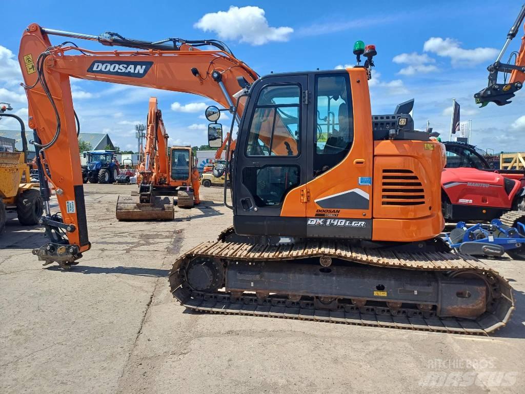 Doosan DX140LC-7K Lánctalpas kotrók