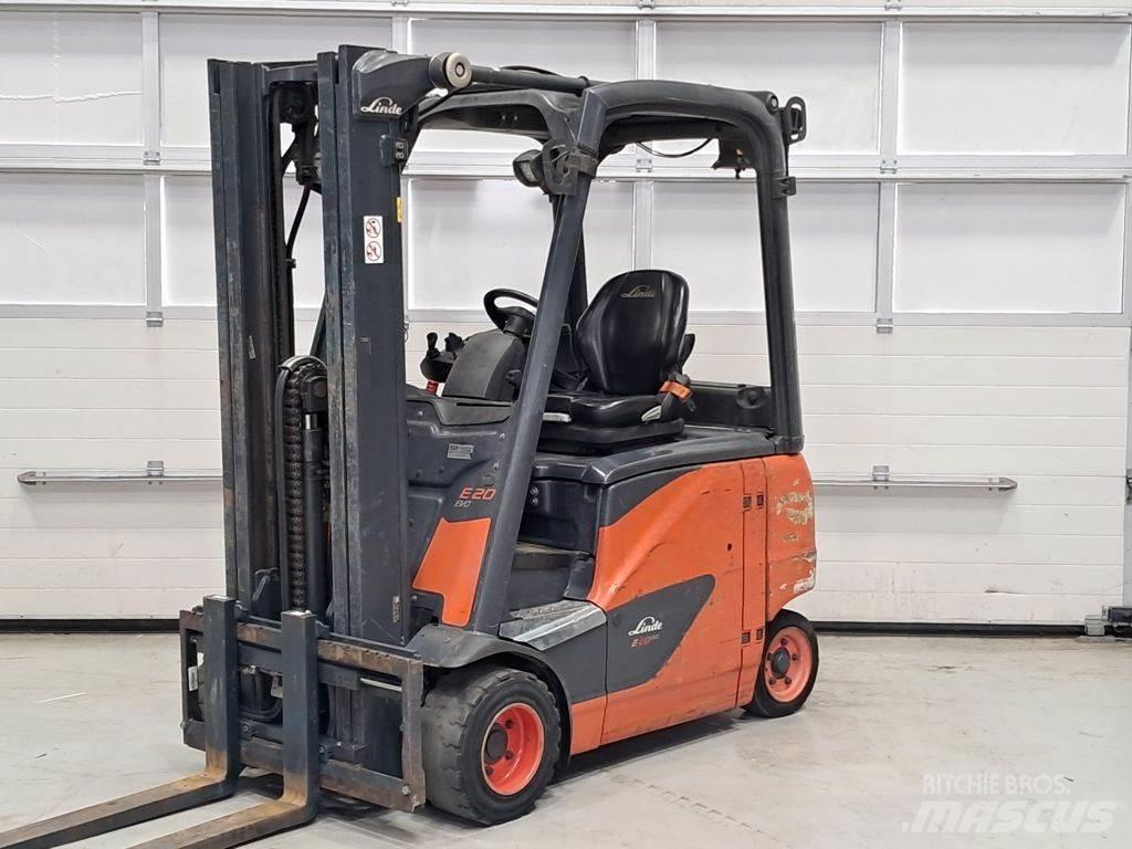 Linde E20PH-02 Elektromos targoncák