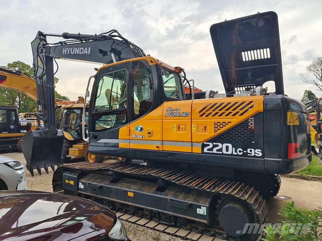 Hyundai R220LC-9S Lánctalpas kotrók