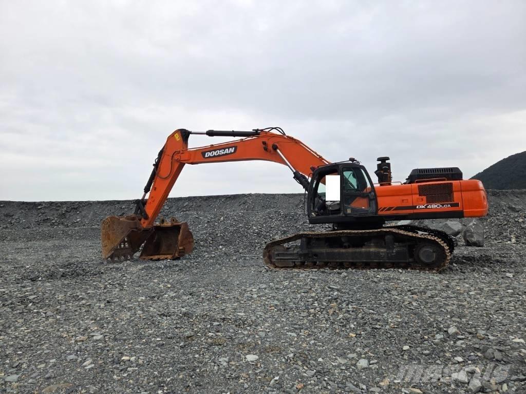 Doosan DX 480 LCA Lánctalpas kotrók