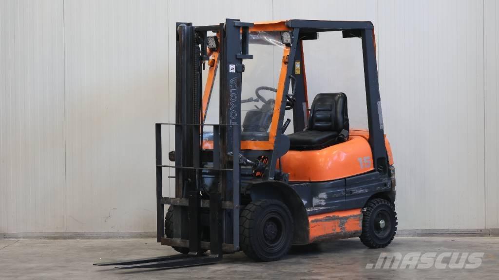 Toyota 6FDL15 Dízel targoncák