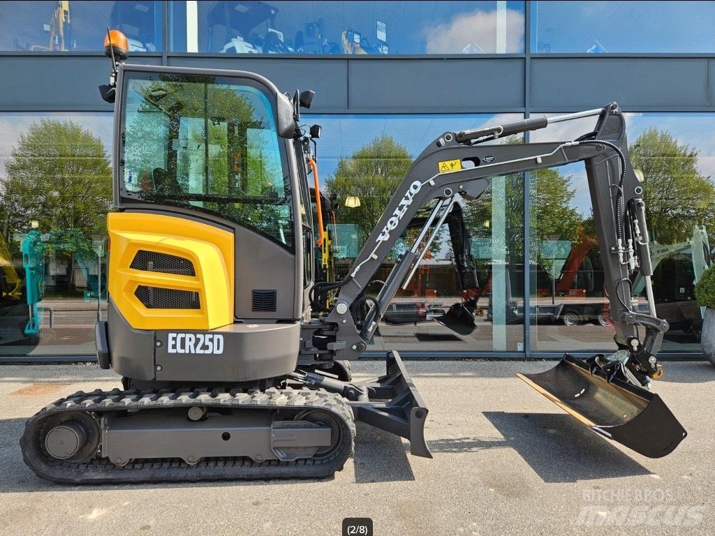 Volvo ECR 25 Mini kotrók < 7t