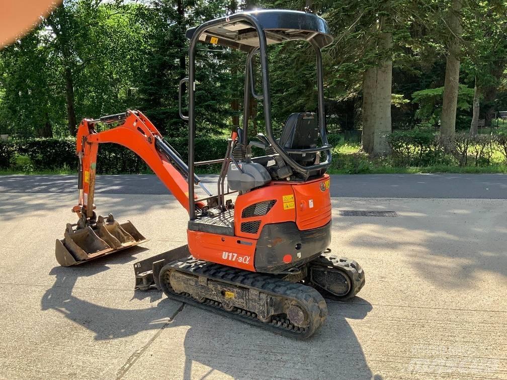Kubota U 17-3 Mini kotrók < 7t