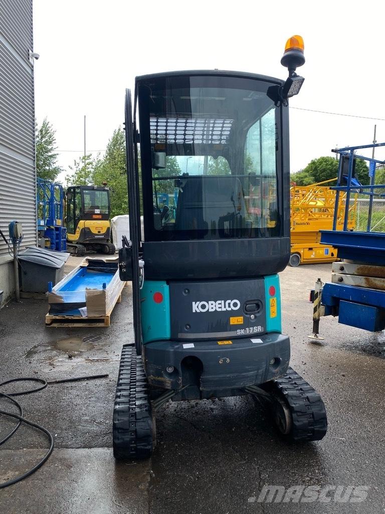 Kobelco SK 17 SR Mini kotrók < 7t