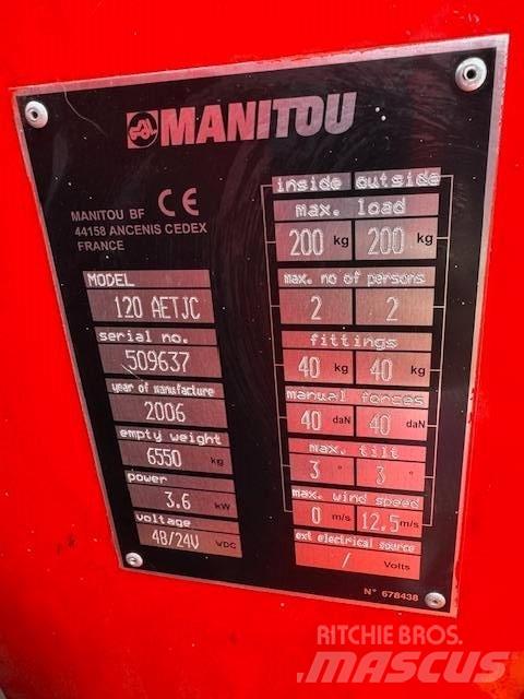Manitou 120 AET JC Karos emelők
