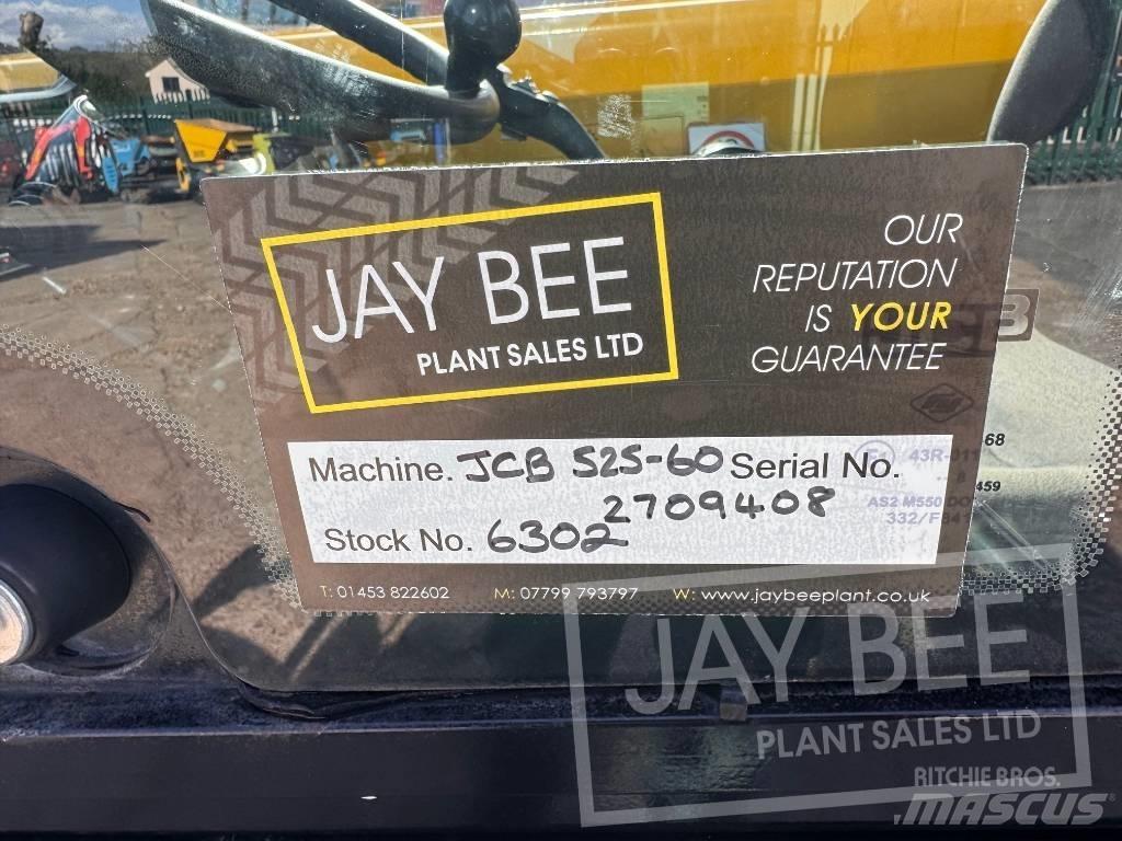 JCB 525-60 Teleszkópos rakodók