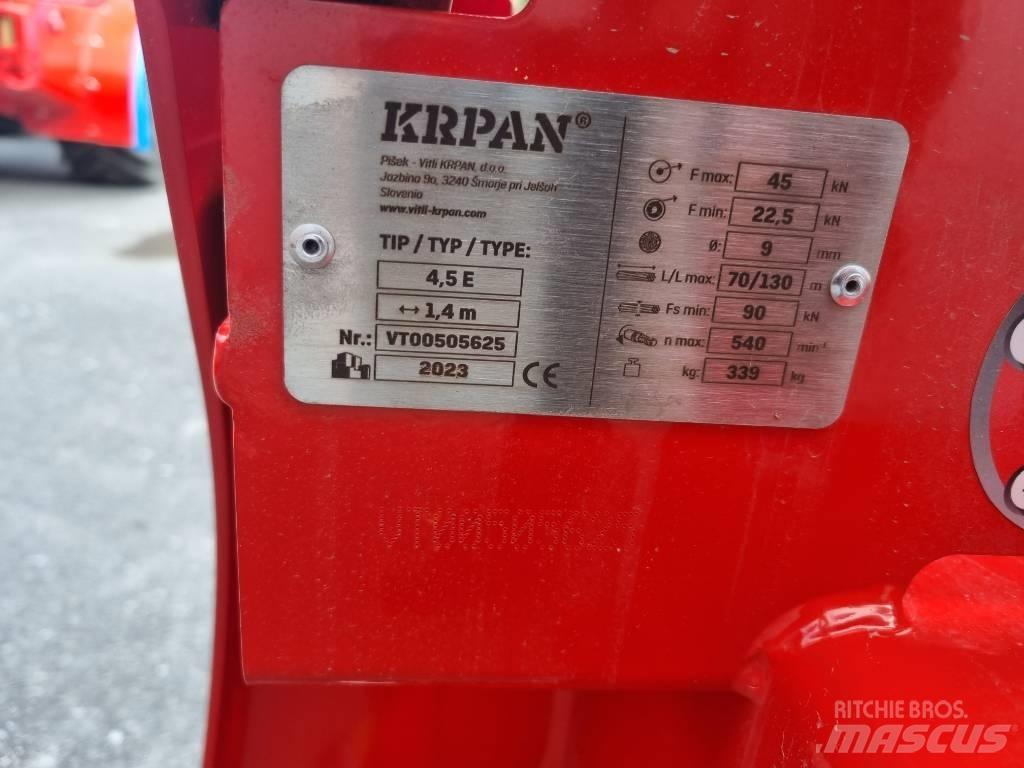 Krpan 4,5E Csörlők