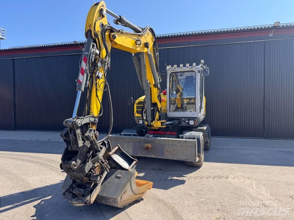 Wacker Neuson EW 100 Gumikerekes kotrók