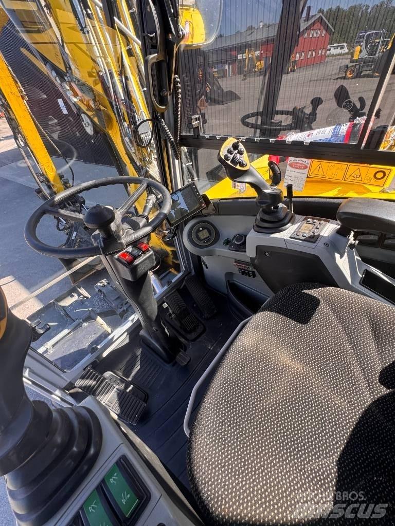 Wacker Neuson EW 100 Gumikerekes kotrók
