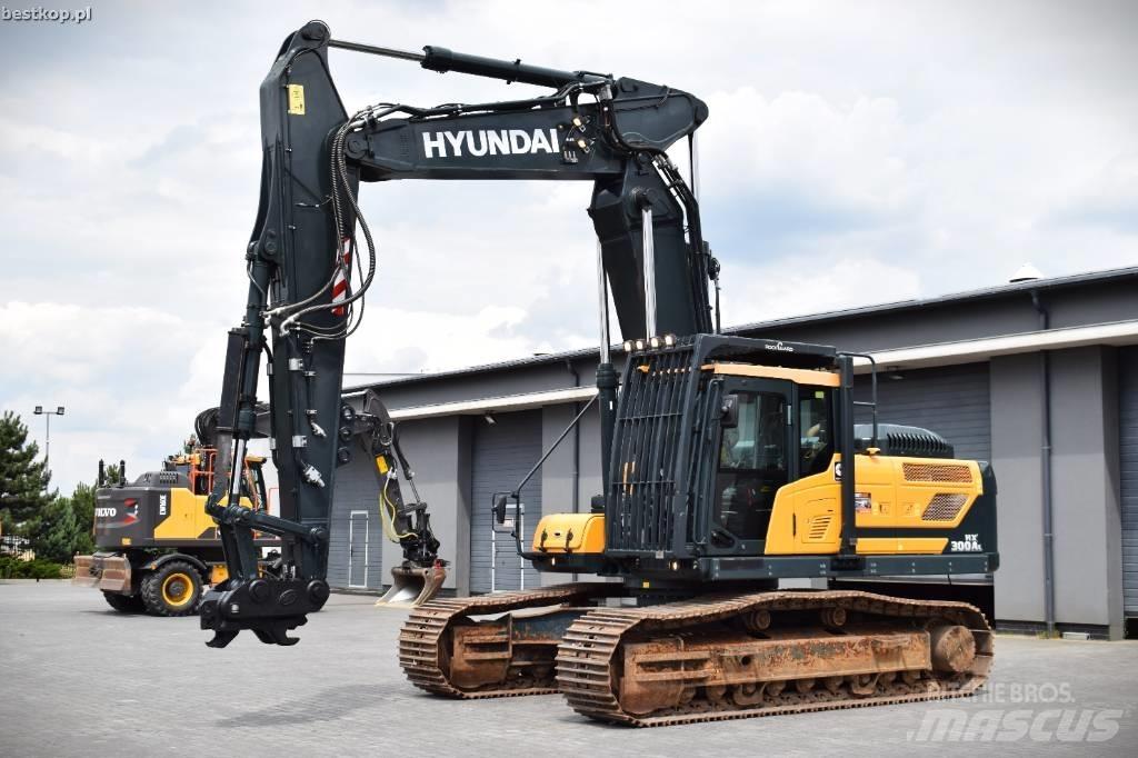 Hyundai HX 300 AL Lánctalpas kotrók