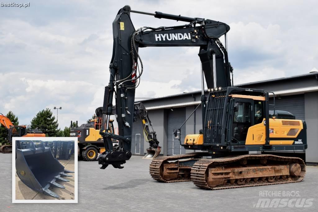 Hyundai HX 300 AL Lánctalpas kotrók