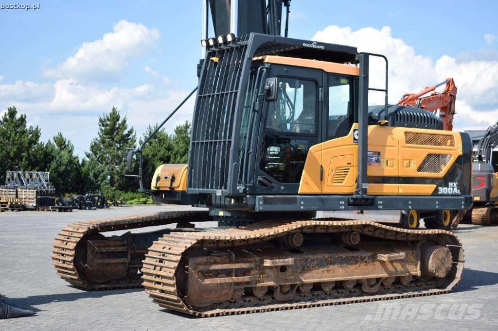 Hyundai HX 300 AL Lánctalpas kotrók