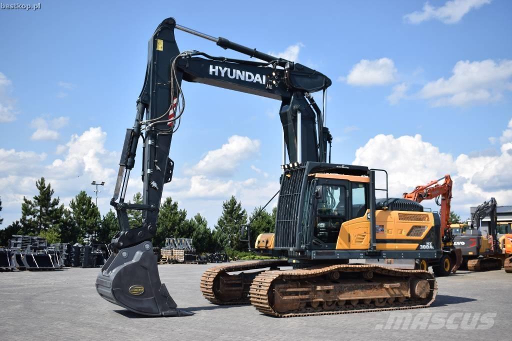 Hyundai HX 300 AL Lánctalpas kotrók