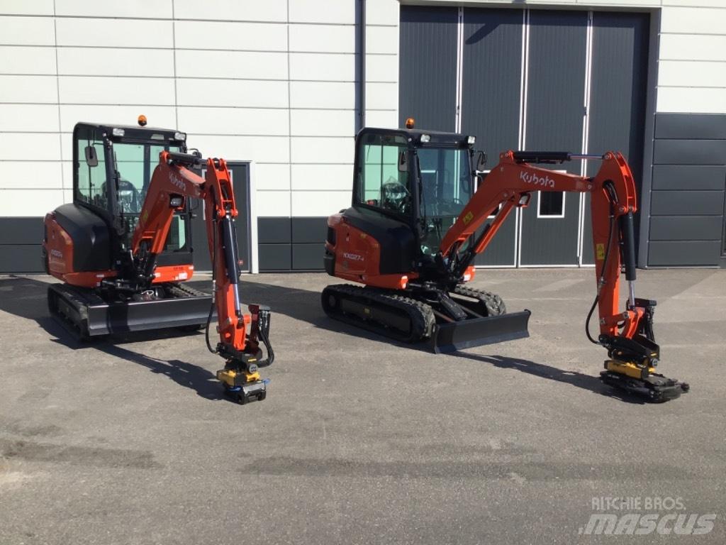 Kubota KX 027 Mini kotrók < 7t